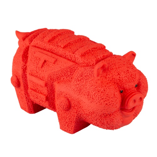 TK Pet cerdo origami juguete de látex para perros image number null