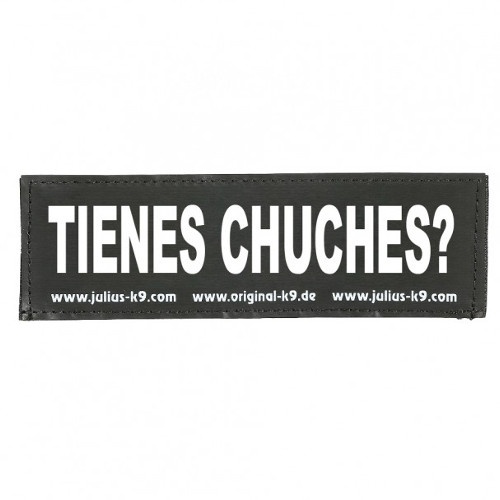Imagen de Julius K9 Tienes Chuches etiqueta para arnés de perros