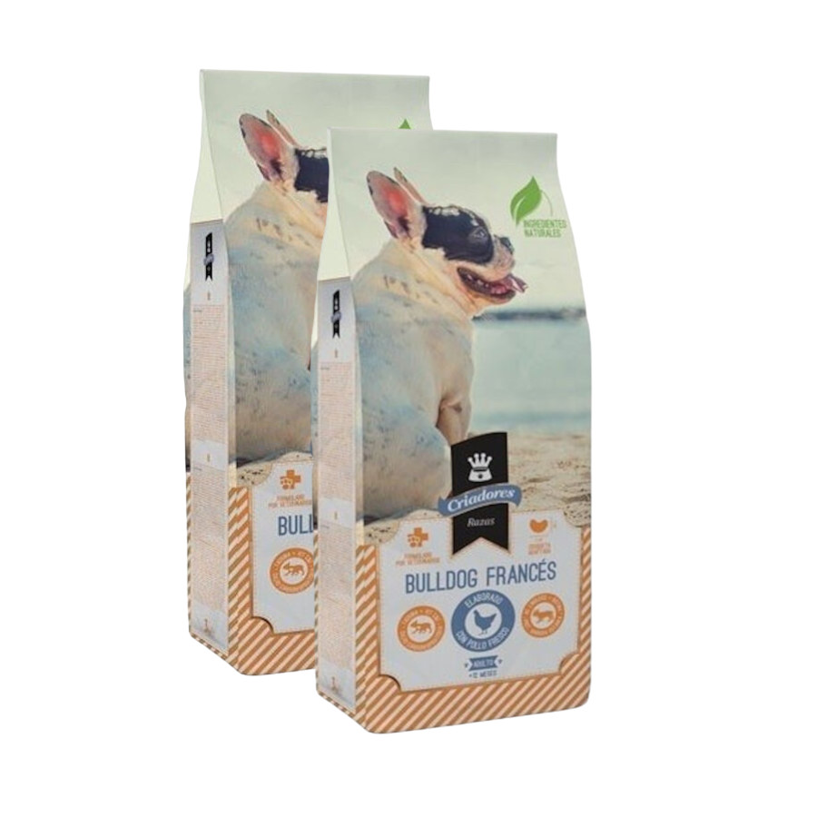 Criadores BulldoFrancés Pollo pienso para perros ¡Pack ahorro!