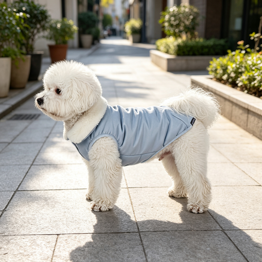 Gotoo Abrigo Azul Claro para perros
