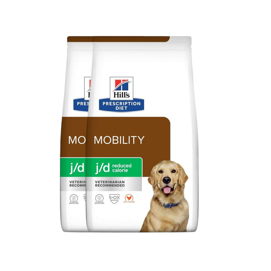 Hill's Prescription Diet Joint Care j/d Reduced Calorie Pollo pienso para perros ¡Pack ahorro!