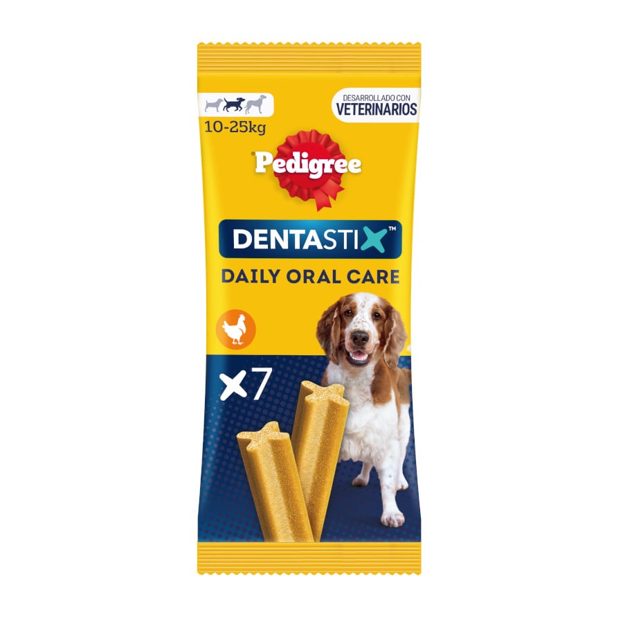 Pedigree Dentastix – Snack para perros medianos Pedigree Dentastix.