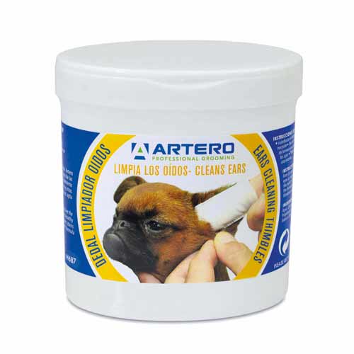 Artero – Dedales limpieza auricular Artero para perros 50 uds.