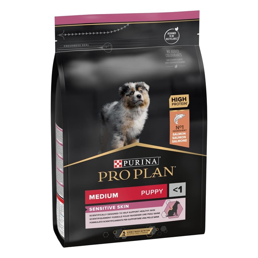 Pro Plan Puppy Medium Salmón Piel sensible pienso para cachorros