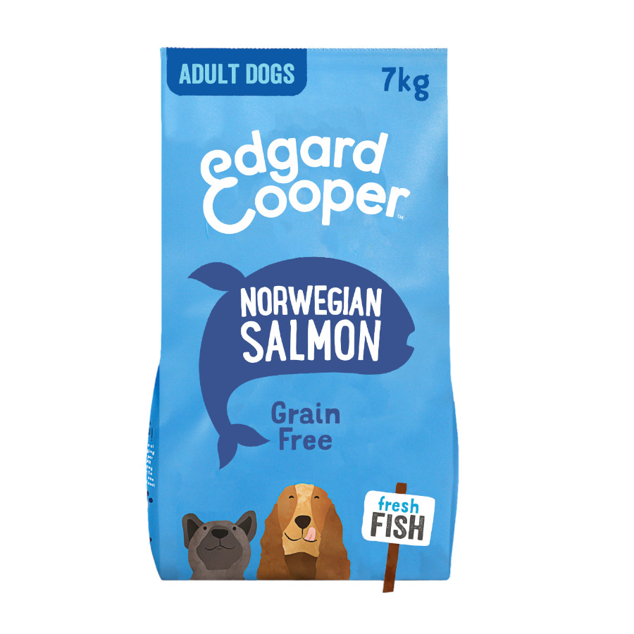 Edgard & Cooper – Pienso para perros adultos pequeños y medianos Edgard & Cooper salmón.