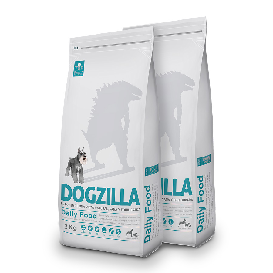 Dogzilla Pollo Pack Duo 3Kg image number null