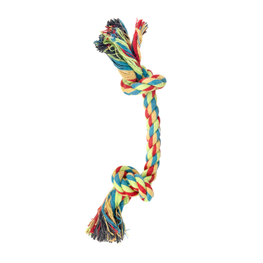 Tootoy! Rope Bone Multicolor Cuerda para perros