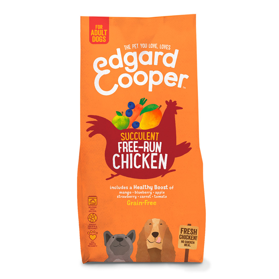 Edgard & Cooper Adult Pollo pienso para perros , , large image number null