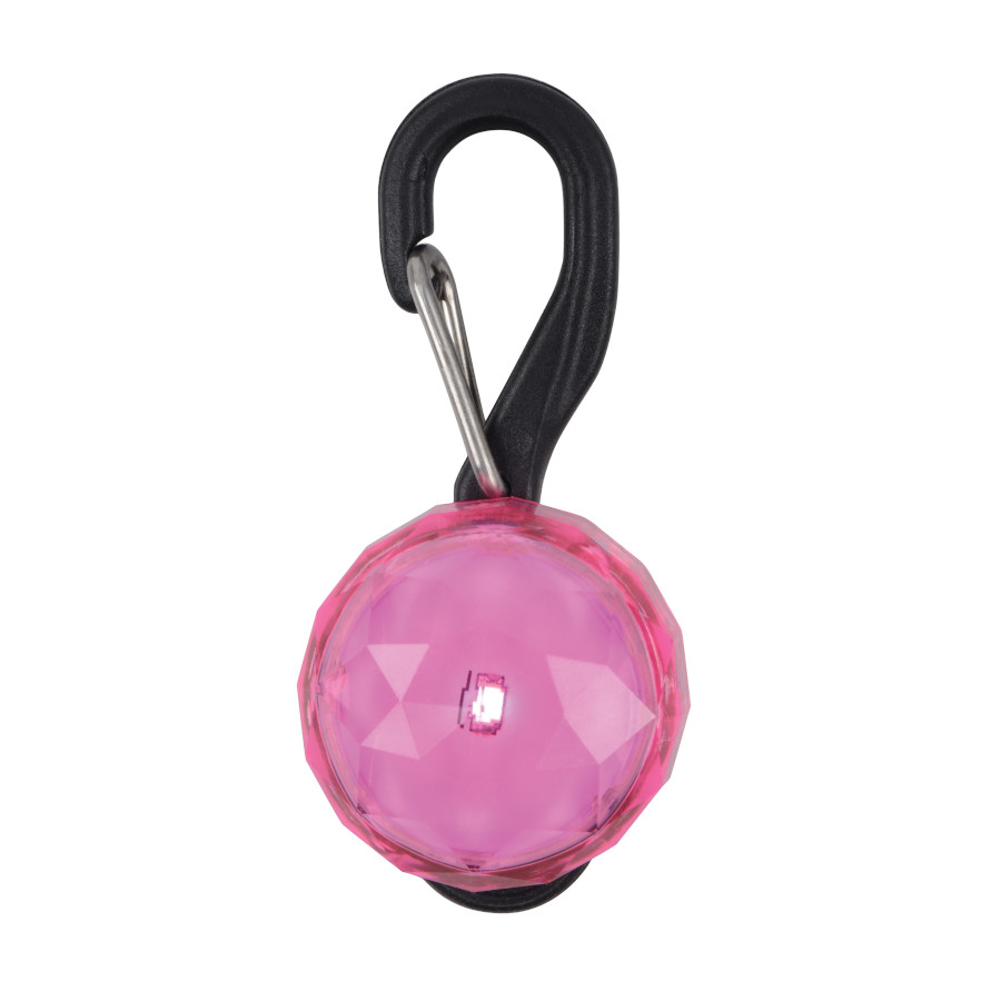 Imagen de Nite Ize Luz de posición Petlit con Mosquetón - Pink Jewel