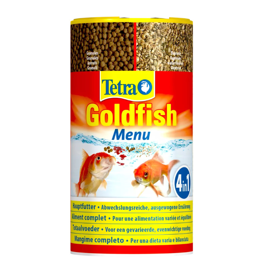 Tetra – Comida para peces de agua fría Tetra Goldfish 4 en 1 250 ml.