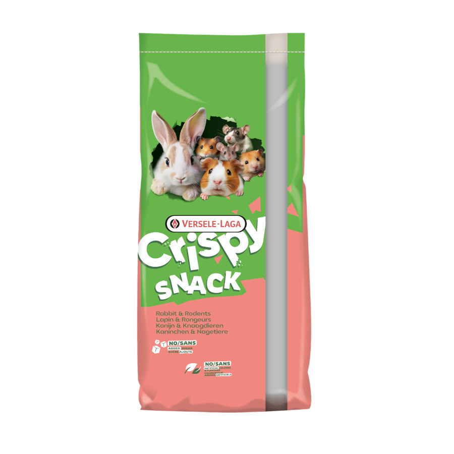 12.5 KG 12.5 kg Versele-Laga Crispy Snacks de Fibras para roedores