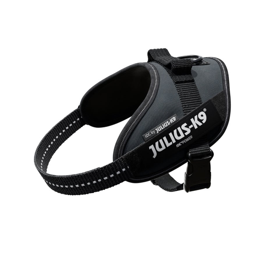 Julius K9 Arnés Ergonómico Gris  para perros