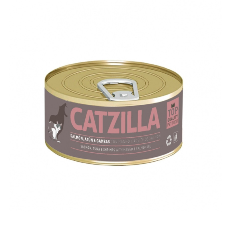 Catzilla pescado lata para gatos ¡Pack ahorro!