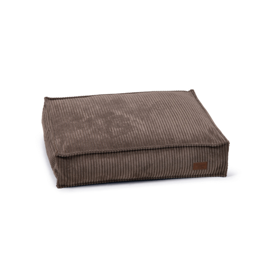 Imagen de Designed by Lotte Ribbed Colchón Marrón para perros