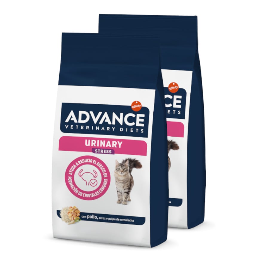 Advance Veterinary Diets Urinary Stress pienso para gatos ¡Pack ahorro!