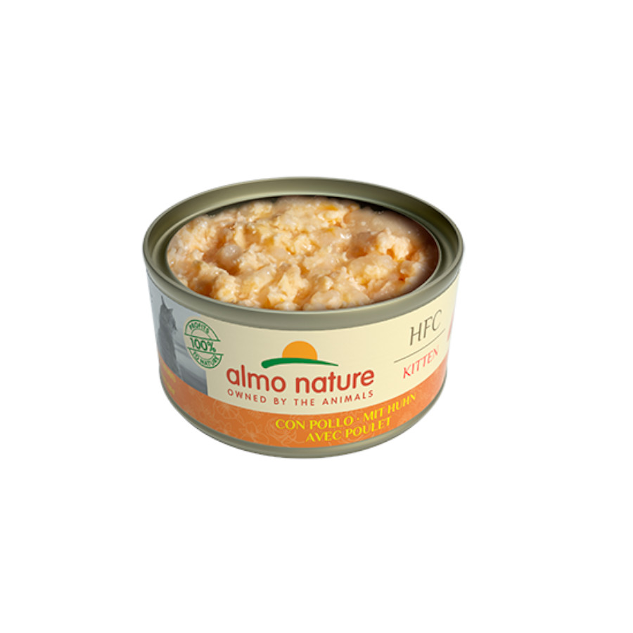 Almo Nature Kitten HFC Pollo lata – Pack 24, , large image number null