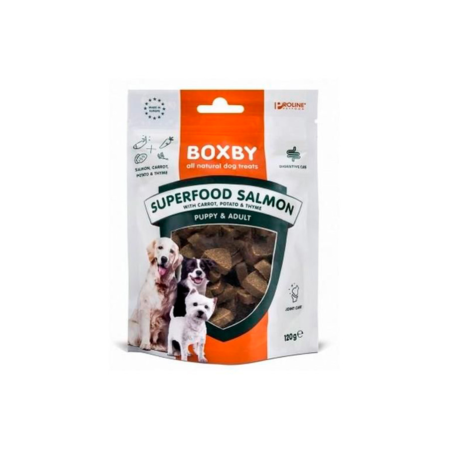 Boxby Puppy Adult Bocaditos Superfood Salmón y Pato , , large image number null