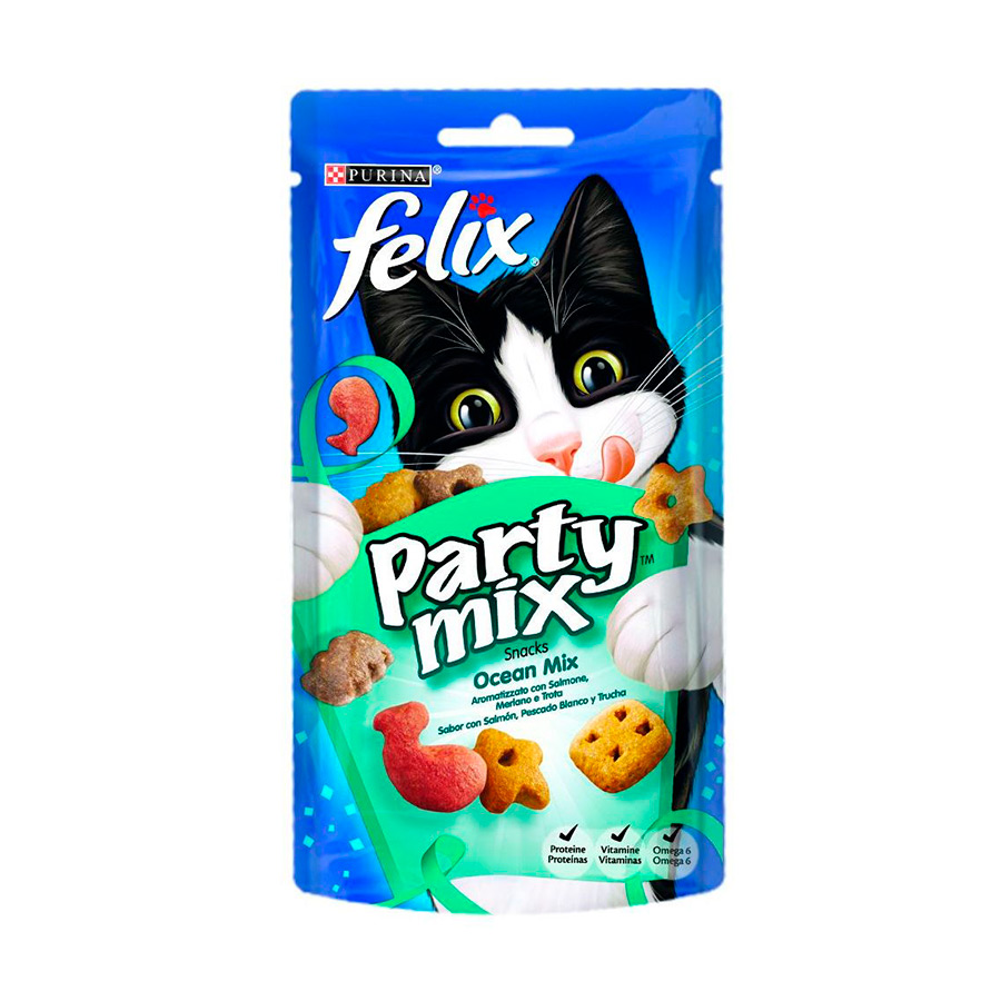 Felix Party Mix Ocean Bocaditos para gatos, , large image number null