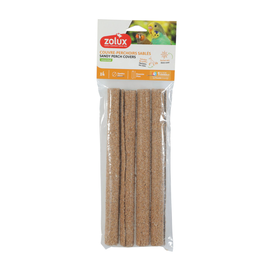 0.072 KG Zolux cubre perchas de arena para pájaros