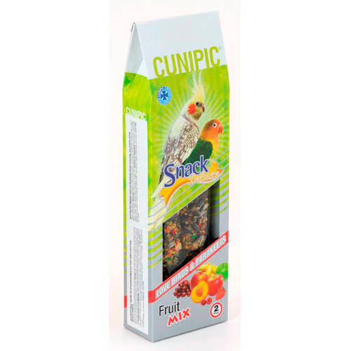 Cunipic Fruit Mix snack para agapornis y ninfas image number null