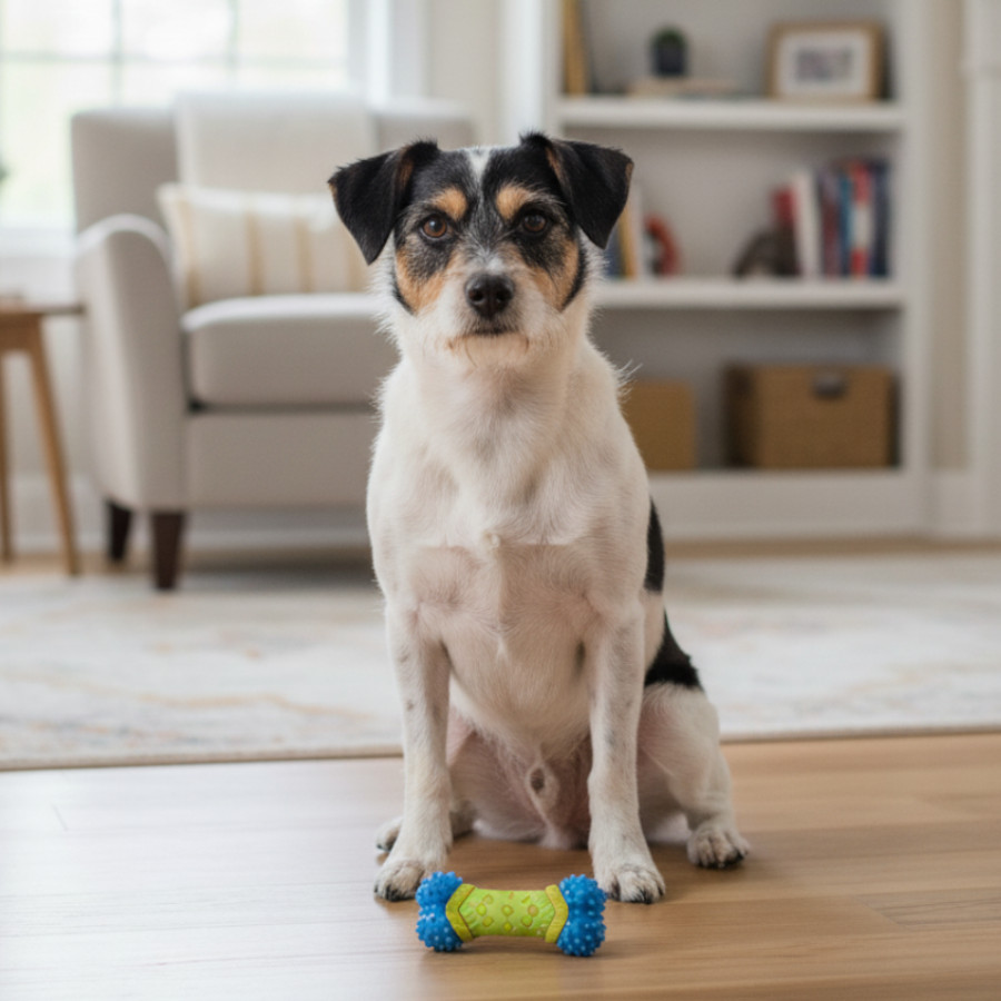 Tootoy! Hueso de Goma con Texturas para perros