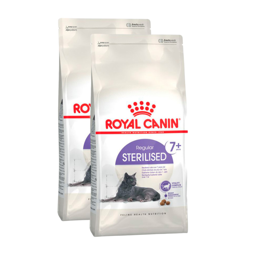 Royal Canin Adult + Regular Sterilised pienso para gatos ¡Pack ahorro!