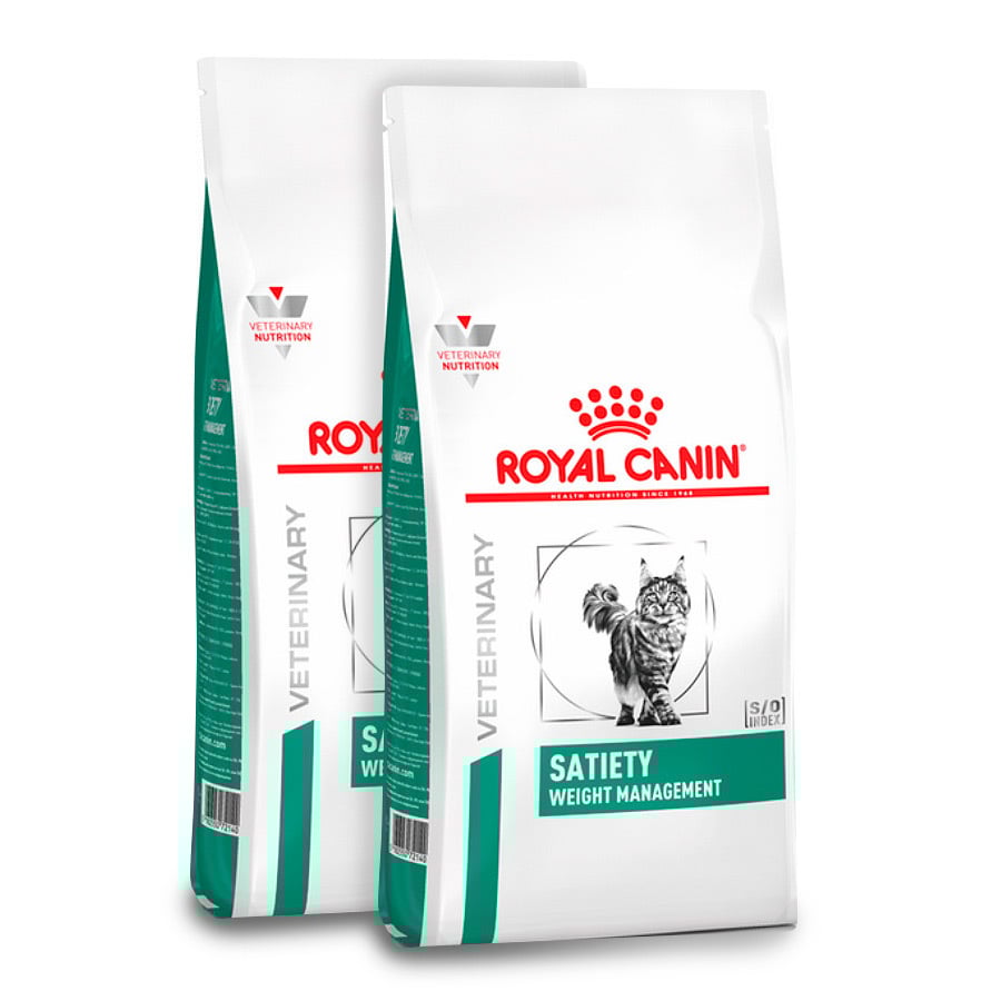 Royal Canin Veterinary Satiety Weight Management pienso para gatos ¡Pack ahorro!