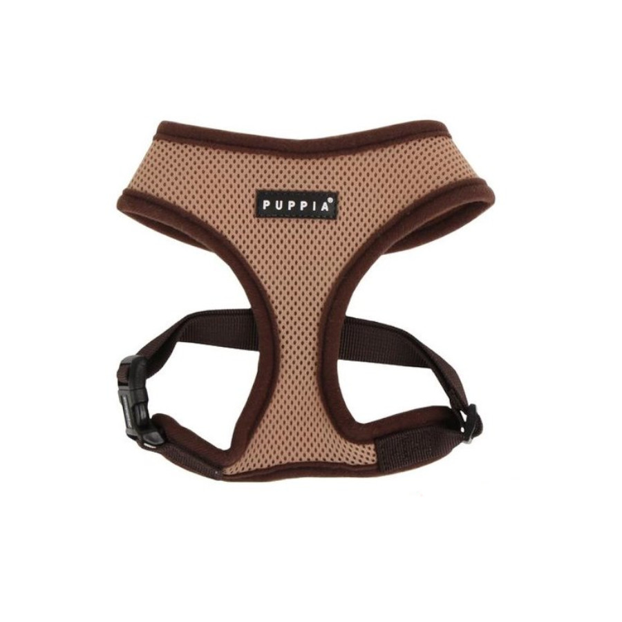 Imagen de Puppia Soft Arnés Beige para perros