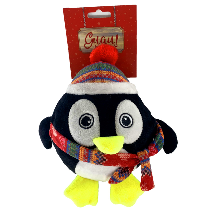 Guau Christmas Pingüino de Peluche para perros , , large image number null