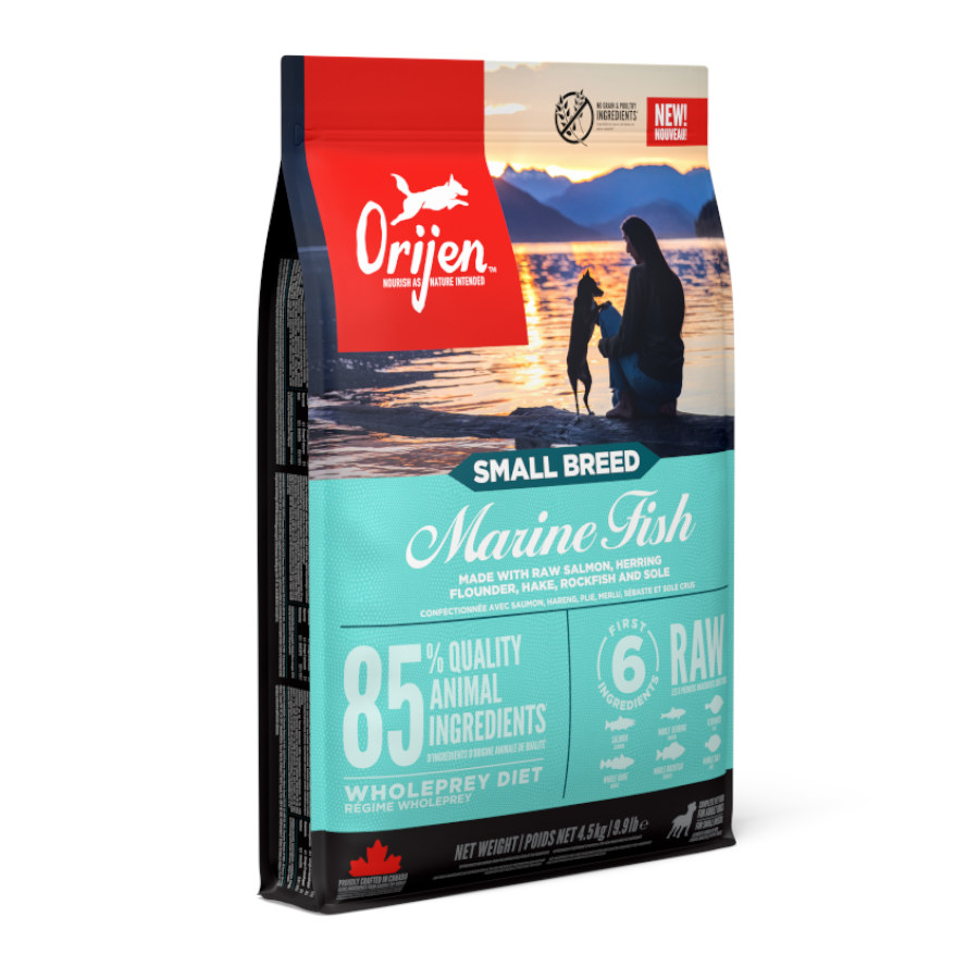 4.5 kg Orijen Marine Fish pienso para perros de razas pequeñas