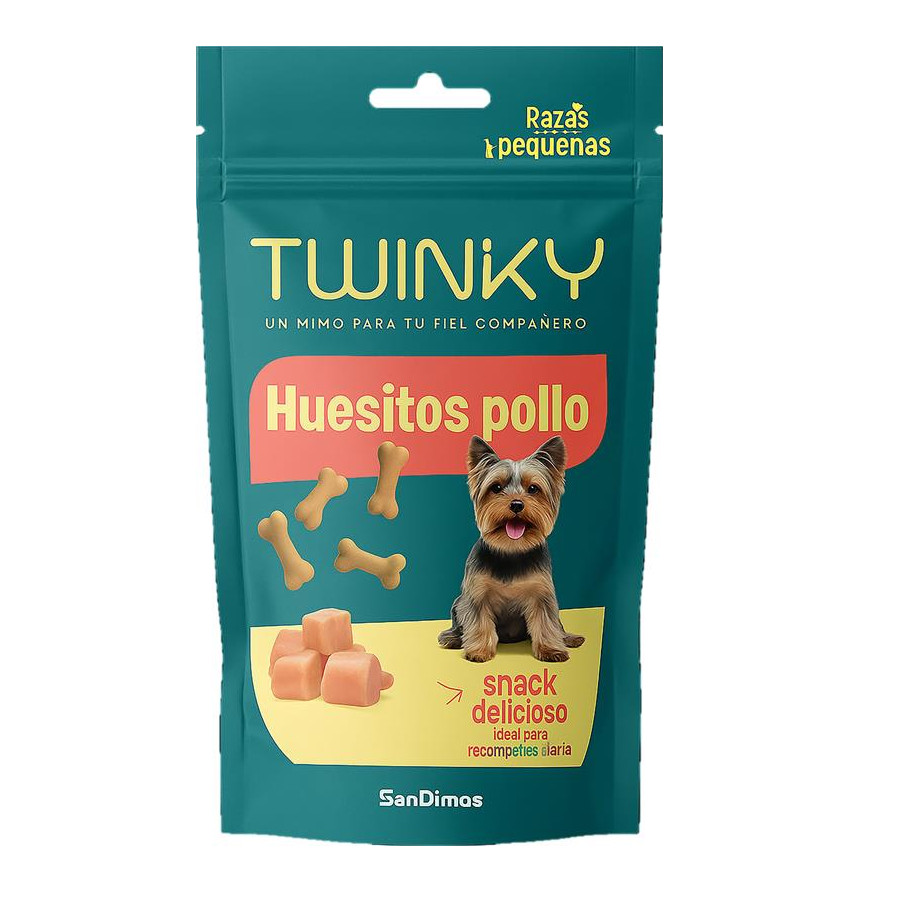 San Dimas – Huesitos para perros adultos pequeños San Dimas Spayk pollo 60 g.