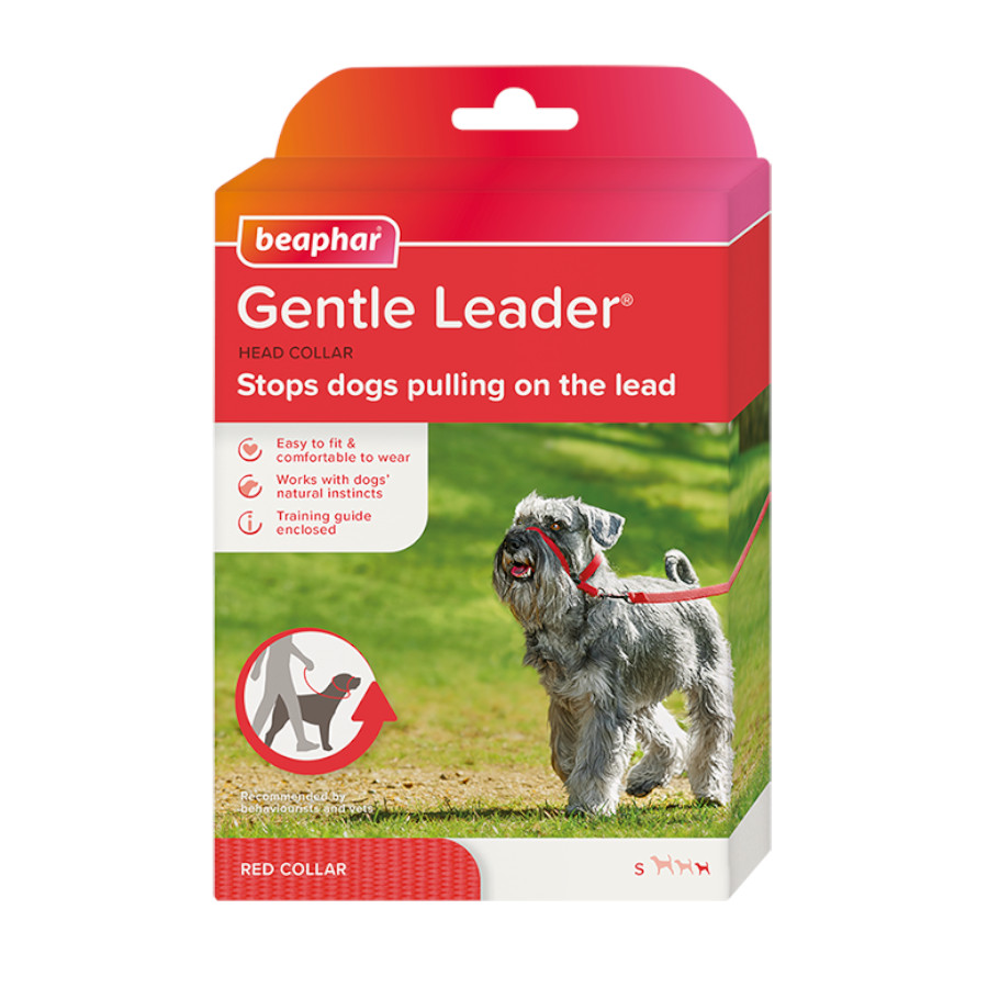 Beaphar Gentle Leader Bozal rojo para perros, , large image number null