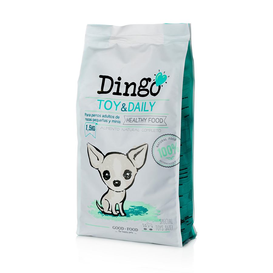 Dingo – Pienso para perros adultos Dingo Toy & Daily 1,5kg.
