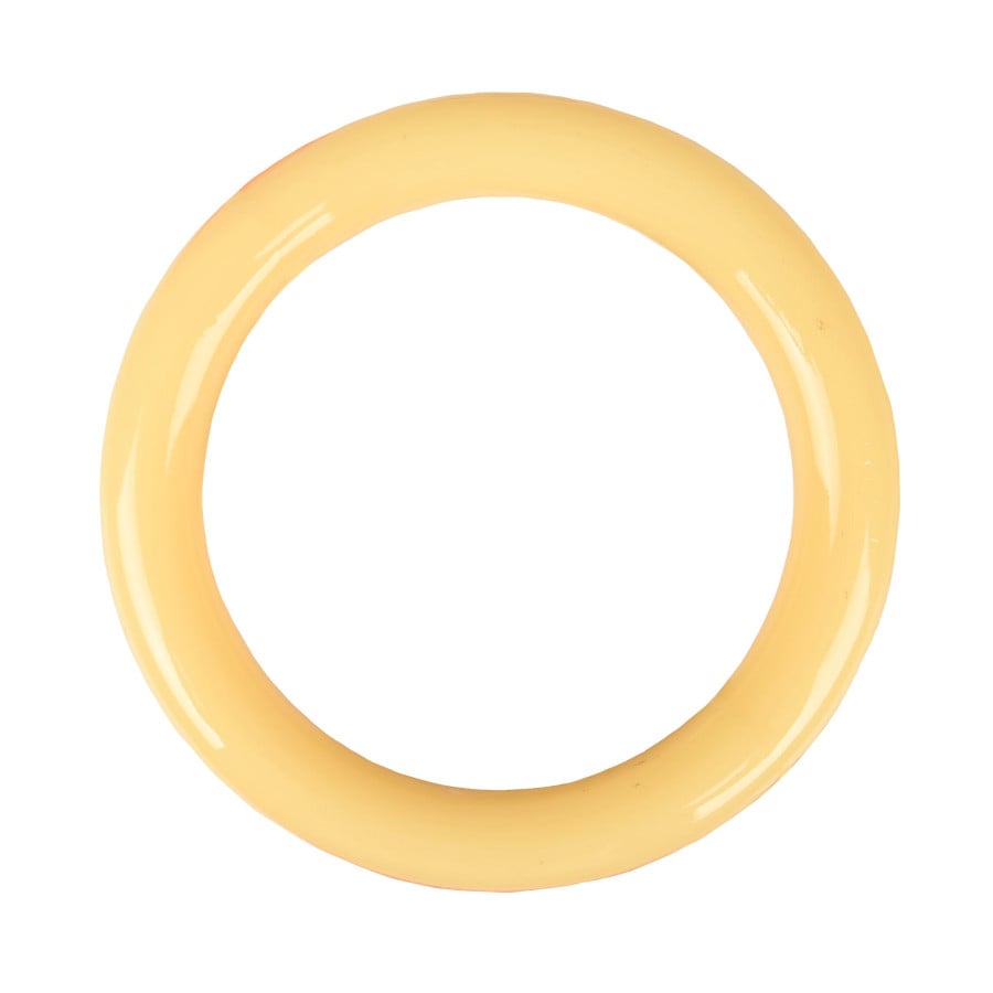 Flamingo Mika anillo dental con sabor a vainilla para perros