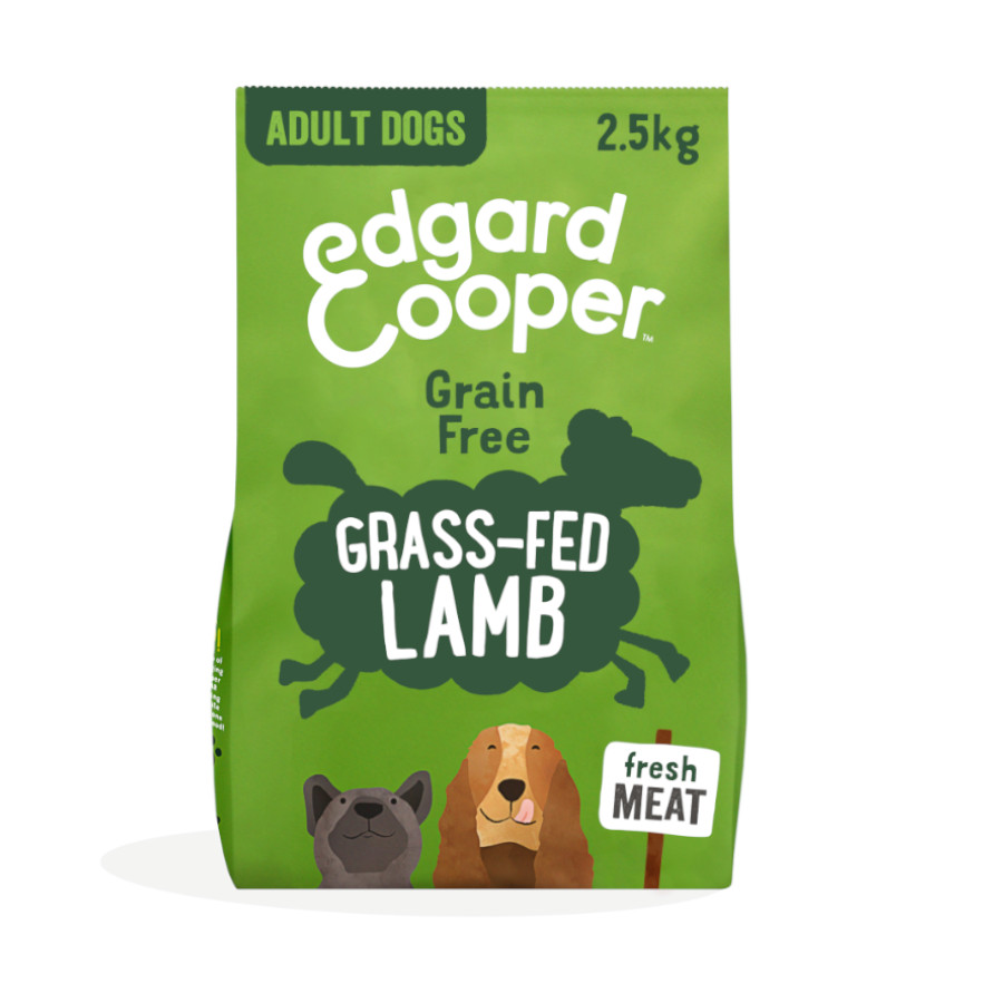 Edgard & Cooper – Pienso para perros adultos Edgard & Cooper cordero.