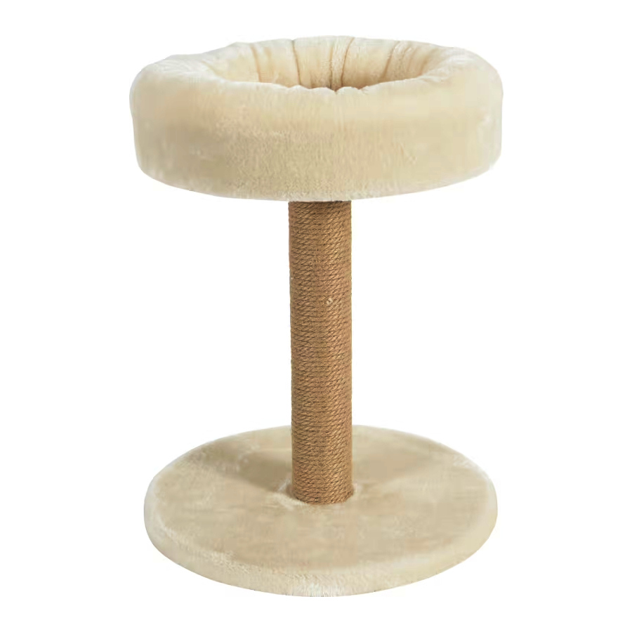 Imagen de Zolux Árbol Rascador 2 en 1 Beige para gatos