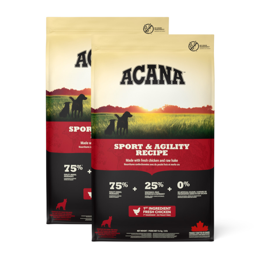Acana Sport y Agility pienso para perros ¡Pack ahorro!