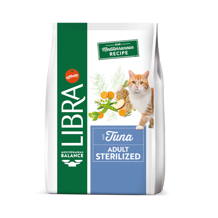 Libra – Pienso para gatos adultos esterilizados Libra atún.