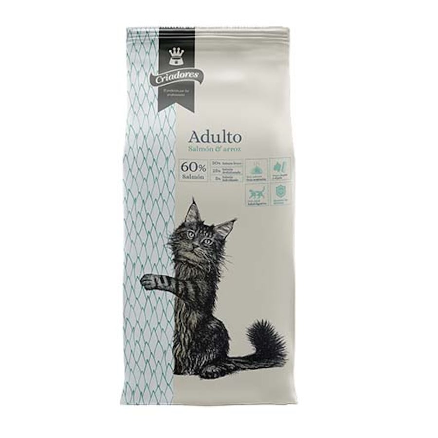 Imagen de Criadores Adulto Salmón y Arroz pienso para gatos