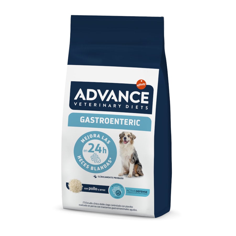 Advance Veterinary Diets – Pienso para perros cachorros y adultos Advance Gastro Intestinal Dietas Veterinarias.