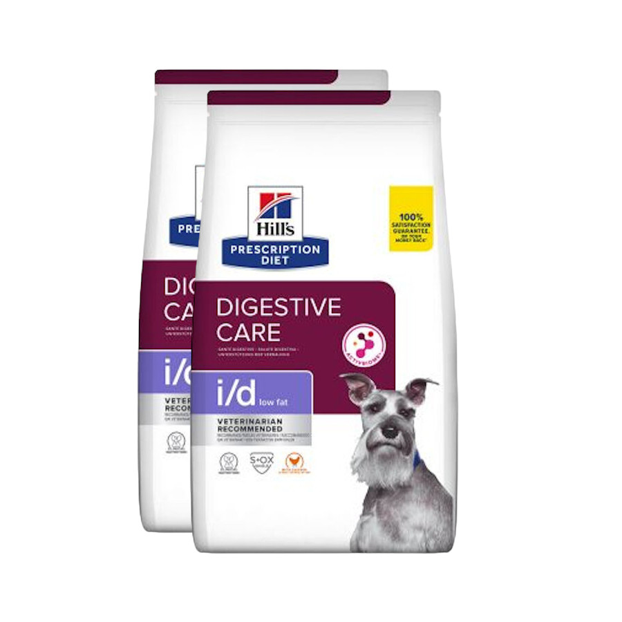 Hill's Prescription Diet Digestive Care i/d Low Fat Pollo pienso para perros ¡Pack ahorro!