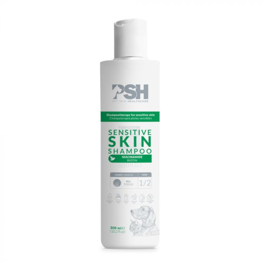 PSH Sensitive Skin Champú para perros y gatos