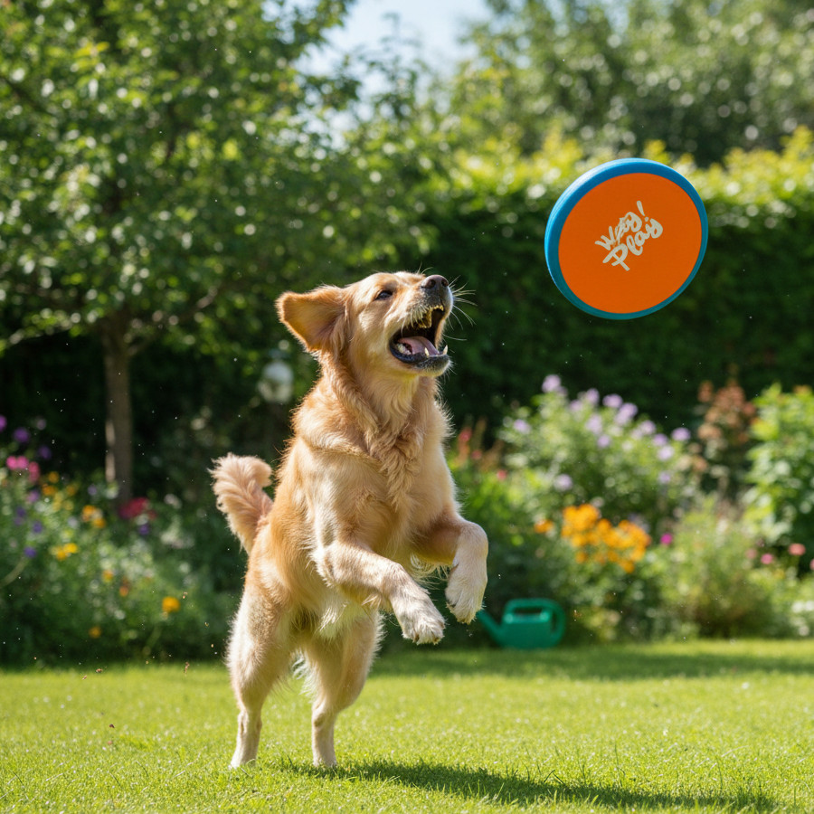 All For Paws Wag Play Juguete Frisbee Volador para perros