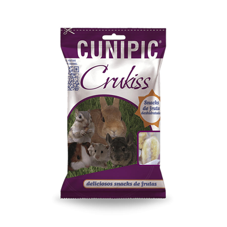 0.1 KG Cunipic Crukiss Futra deshidratada para roedores