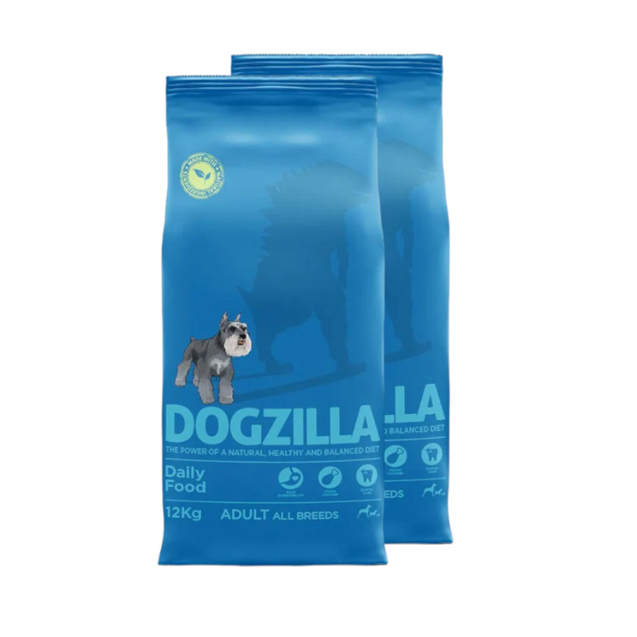 Dogzilla Adult Pollo y Arroz Pienso para perros adultos ¡Pack ahorro!