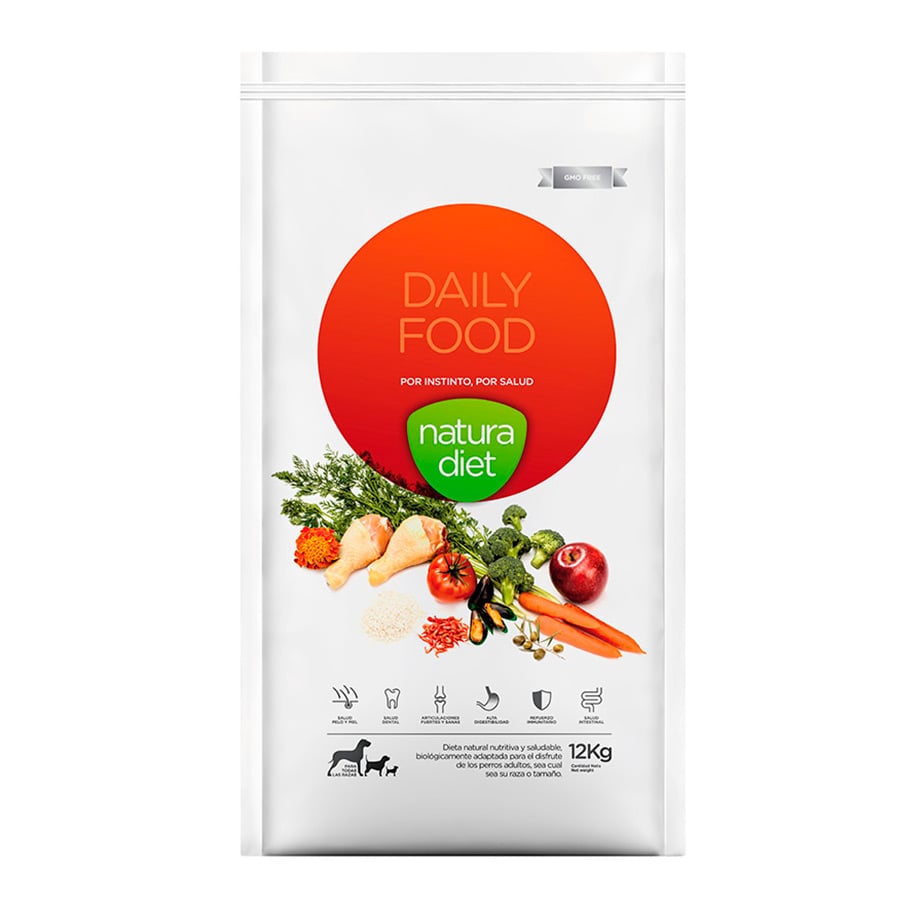 Natura Diet Daily Food Alimento Natural Para Perro Kiwoko
