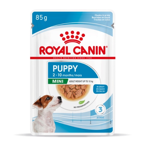 Royal Canin Mini Puppy sobre en salsa , , large image number null