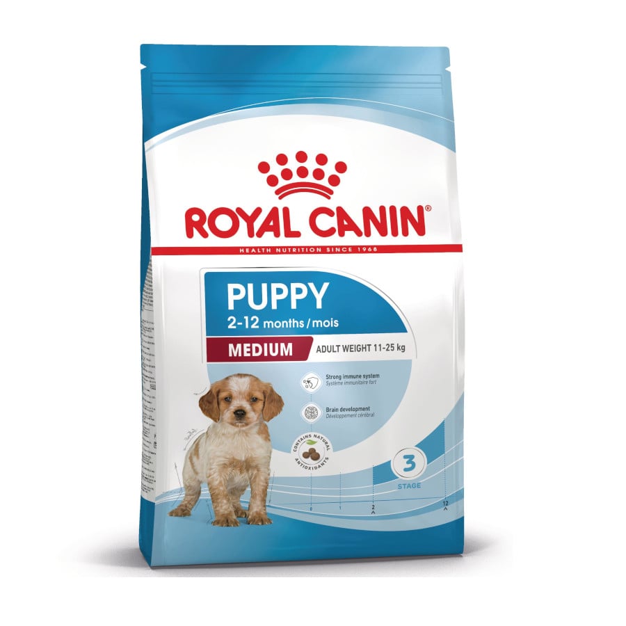 Royal Canin Puppy Medium pienso para perros ¡Pack ahorro!