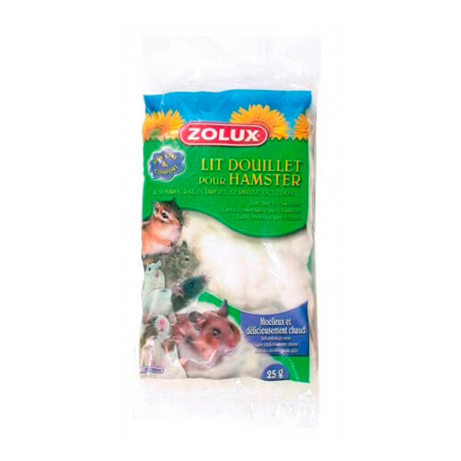 Lecho para hámster Zolux blanco 25 g, , large image number null