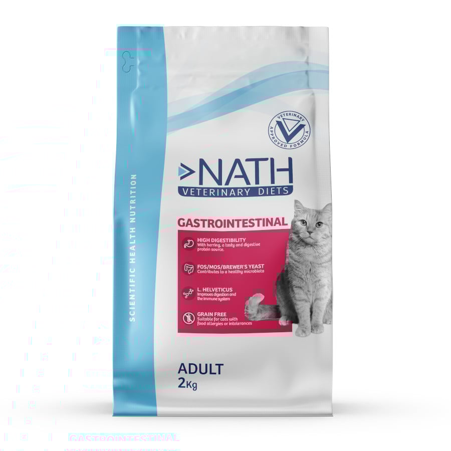 Nath Veterinary Diets Gastrointestinal Adult Pienso para gatos ¡Pack ahorro!
